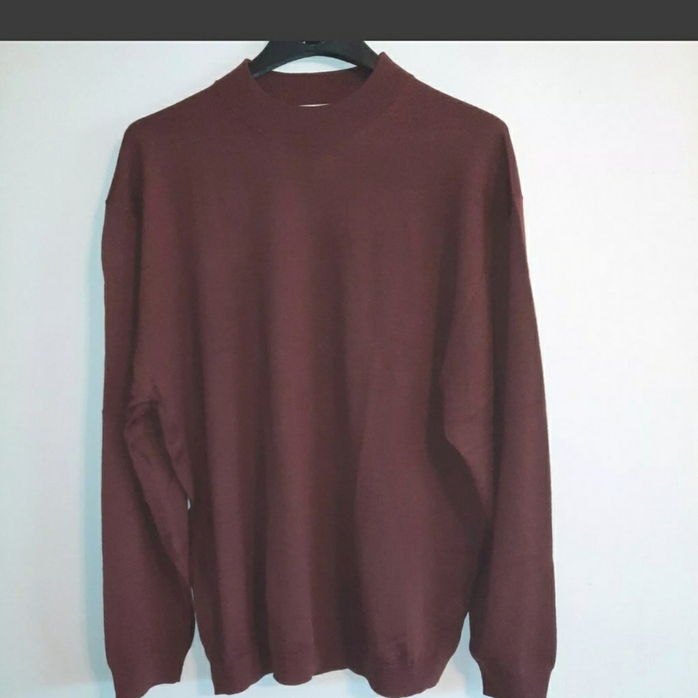 Merino Wool Mens Sweater Size 3XL